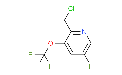 AM38660 | 1806132-01-3 | 2-(Chloromethyl)-5-fluoro-3-(trifluoromethoxy)pyridine