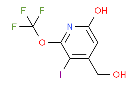 6-Hydroxy-3-iodo-2-(trifluoromethoxy)pyridine-4-methanol