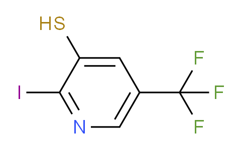 2-Iodo-3-mercapto-5-(trifluoromethyl)pyridine