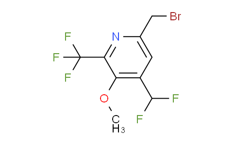 AM38669 | 1361707-94-9 | 6-(Bromomethyl)-4-(difluoromethyl)-3-methoxy-2-(trifluoromethyl)pyridine