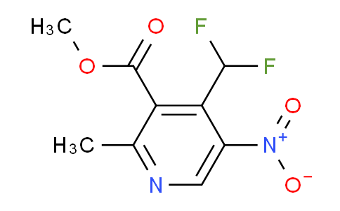 AM38679 | 1805552-82-2 | Methyl 4-(difluoromethyl)-2-methyl-5-nitropyridine-3-carboxylate