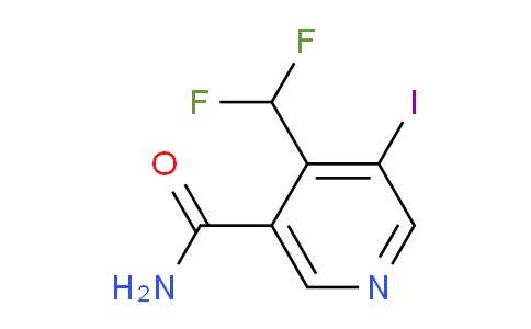 AM38681 | 1804688-13-8 | 4-(Difluoromethyl)-3-iodopyridine-5-carboxamide