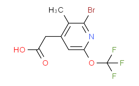 AM38683 | 1804007-91-7 | 2-Bromo-3-methyl-6-(trifluoromethoxy)pyridine-4-acetic acid