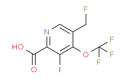 AM38685 | 1805992-31-7 | 5-(Fluoromethyl)-3-iodo-4-(trifluoromethoxy)pyridine-2-carboxylic acid
