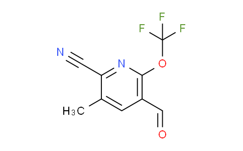 AM38692 | 1806209-76-6 | 2-Cyano-3-methyl-6-(trifluoromethoxy)pyridine-5-carboxaldehyde