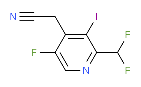 AM38694 | 1804705-21-2 | 2-(Difluoromethyl)-5-fluoro-3-iodopyridine-4-acetonitrile