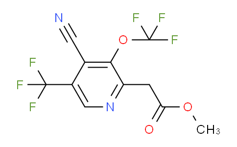 AM38698 | 1804314-50-8 | Methyl 4-cyano-3-(trifluoromethoxy)-5-(trifluoromethyl)pyridine-2-acetate