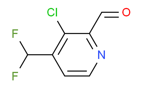 3-Chloro-4-(difluoromethyl)pyridine-2-carboxaldehyde