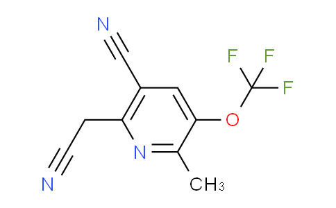 AM38711 | 1806251-06-8 | 5-Cyano-2-methyl-3-(trifluoromethoxy)pyridine-6-acetonitrile