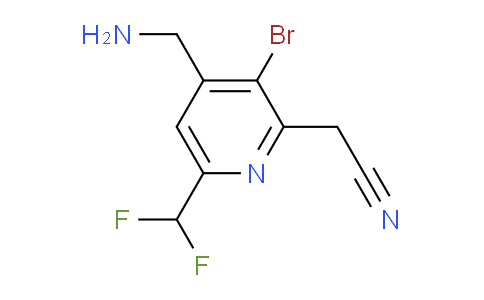 AM38716 | 1804433-91-7 | 4-(Aminomethyl)-3-bromo-6-(difluoromethyl)pyridine-2-acetonitrile