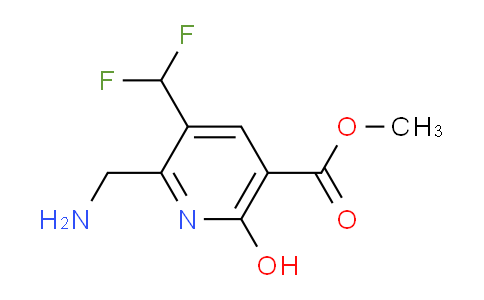 AM38718 | 1805089-60-4 | Methyl 2-(aminomethyl)-3-(difluoromethyl)-6-hydroxypyridine-5-carboxylate