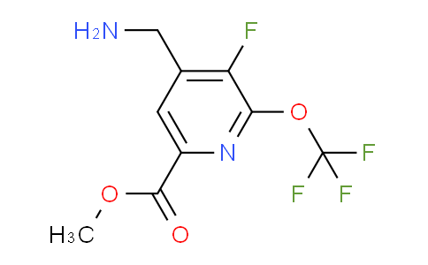 AM38722 | 1804759-13-4 | Methyl 4-(aminomethyl)-3-fluoro-2-(trifluoromethoxy)pyridine-6-carboxylate