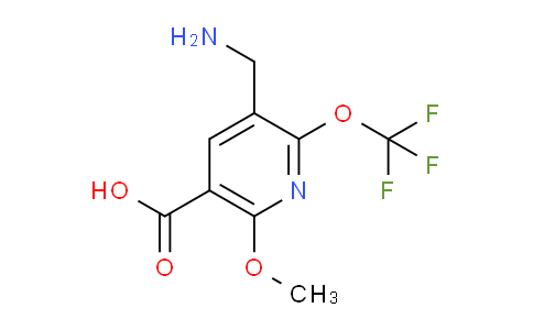 AM38731 | 1805134-84-2 | 3-(Aminomethyl)-6-methoxy-2-(trifluoromethoxy)pyridine-5-carboxylic acid
