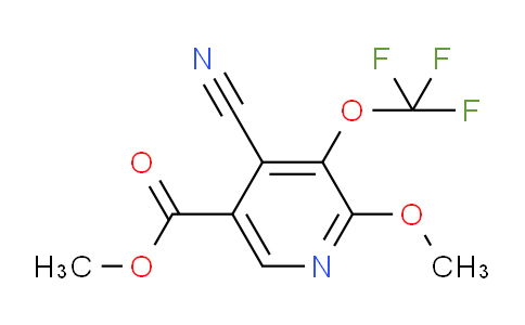 AM38732 | 1804399-64-1 | Methyl 4-cyano-2-methoxy-3-(trifluoromethoxy)pyridine-5-carboxylate