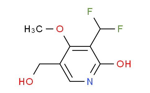 3-(Difluoromethyl)-2-hydroxy-4-methoxypyridine-5-methanol