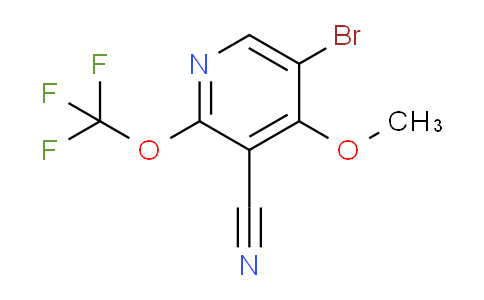 5-Bromo-3-cyano-4-methoxy-2-(trifluoromethoxy)pyridine
