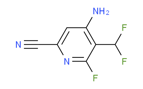 AM38764 | 1804453-73-3 | 4-Amino-6-cyano-3-(difluoromethyl)-2-fluoropyridine