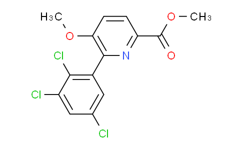 AM38769 | 1361704-04-2 | Methyl 5-methoxy-6-(2,3,5-trichlorophenyl)picolinate