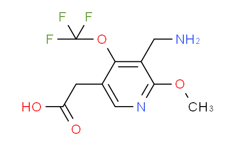 AM38772 | 1805135-58-3 | 3-(Aminomethyl)-2-methoxy-4-(trifluoromethoxy)pyridine-5-acetic acid
