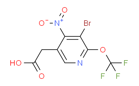 AM38786 | 1803639-46-4 | 3-Bromo-4-nitro-2-(trifluoromethoxy)pyridine-5-acetic acid