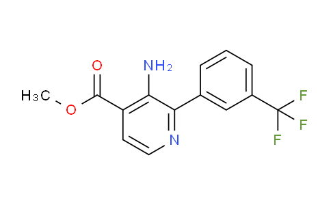 AM38789 | 1261492-11-8 | Methyl 3-amino-2-(3-(trifluoromethyl)phenyl)isonicotinate
