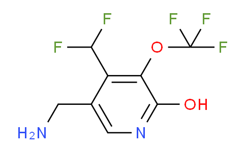 AM38790 | 1806011-83-5 | 5-(Aminomethyl)-4-(difluoromethyl)-2-hydroxy-3-(trifluoromethoxy)pyridine