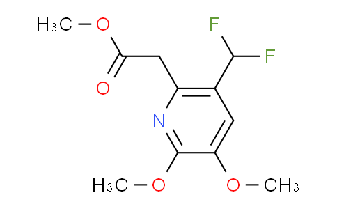 AM38793 | 1806053-57-5 | Methyl 5-(difluoromethyl)-2,3-dimethoxypyridine-6-acetate