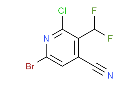 AM38798 | 1805387-92-1 | 6-Bromo-2-chloro-4-cyano-3-(difluoromethyl)pyridine