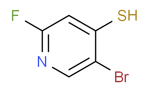 5-Bromo-2-fluoro-4-mercaptopyridine