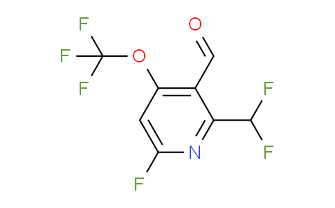 AM38803 | 1804478-27-0 | 2-(Difluoromethyl)-6-fluoro-4-(trifluoromethoxy)pyridine-3-carboxaldehyde