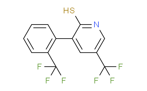 AM38811 | 1261871-92-4 | 2-Mercapto-5-(trifluoromethyl)-3-(2-(trifluoromethyl)phenyl)pyridine