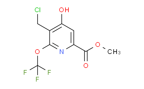 AM38817 | 1804834-54-5 | Methyl 3-(chloromethyl)-4-hydroxy-2-(trifluoromethoxy)pyridine-6-carboxylate