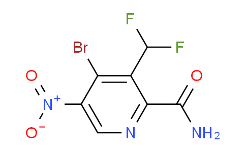 AM38818 | 1806922-84-8 | 4-Bromo-3-(difluoromethyl)-5-nitropyridine-2-carboxamide