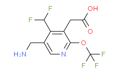 AM38821 | 1804714-05-3 | 5-(Aminomethyl)-4-(difluoromethyl)-2-(trifluoromethoxy)pyridine-3-acetic acid