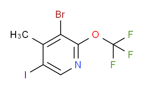 AM38839 | 1804577-22-7 | 3-Bromo-5-iodo-4-methyl-2-(trifluoromethoxy)pyridine