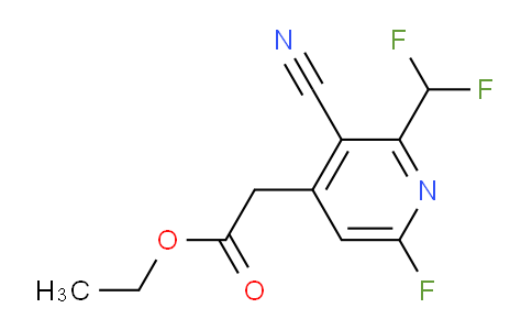 AM38843 | 1805355-57-0 | Ethyl 3-cyano-2-(difluoromethyl)-6-fluoropyridine-4-acetate