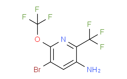AM38849 | 1803548-51-7 | 3-Amino-5-bromo-6-(trifluoromethoxy)-2-(trifluoromethyl)pyridine