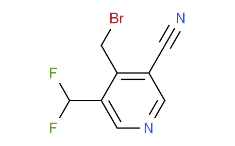 AM38855 | 1804985-73-6 | 4-(Bromomethyl)-3-cyano-5-(difluoromethyl)pyridine
