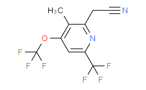 AM38861 | 1361817-35-7 | 3-Methyl-4-(trifluoromethoxy)-6-(trifluoromethyl)pyridine-2-acetonitrile