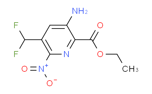 AM38865 | 1805355-94-5 | Ethyl 3-amino-5-(difluoromethyl)-6-nitropyridine-2-carboxylate
