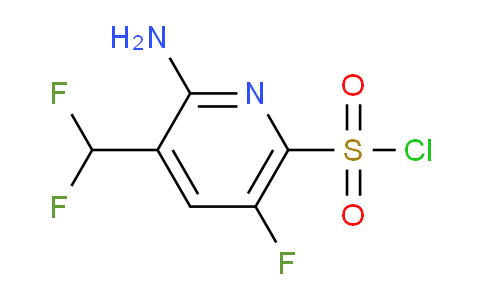 AM38878 | 1806797-87-4 | 2-Amino-3-(difluoromethyl)-5-fluoropyridine-6-sulfonyl chloride