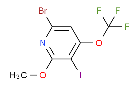 AM38882 | 1806112-52-6 | 6-Bromo-3-iodo-2-methoxy-4-(trifluoromethoxy)pyridine