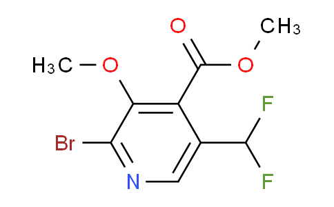AM38883 | 1805380-57-7 | Methyl 2-bromo-5-(difluoromethyl)-3-methoxypyridine-4-carboxylate