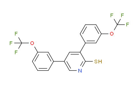 AM38895 | 1261456-72-7 | 3,5-Bis(3-(trifluoromethoxy)phenyl)-2-mercaptopyridine