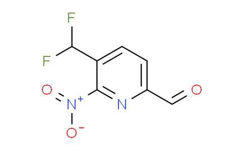 AM38897 | 1805925-89-6 | 3-(Difluoromethyl)-2-nitropyridine-6-carboxaldehyde