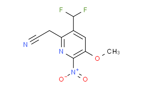 AM38899 | 1806035-22-2 | 3-(Difluoromethyl)-5-methoxy-6-nitropyridine-2-acetonitrile