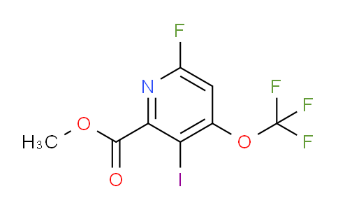 AM38914 | 1803951-95-2 | Methyl 6-fluoro-3-iodo-4-(trifluoromethoxy)pyridine-2-carboxylate