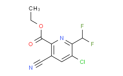 AM38921 | 1805397-63-0 | Ethyl 3-chloro-5-cyano-2-(difluoromethyl)pyridine-6-carboxylate