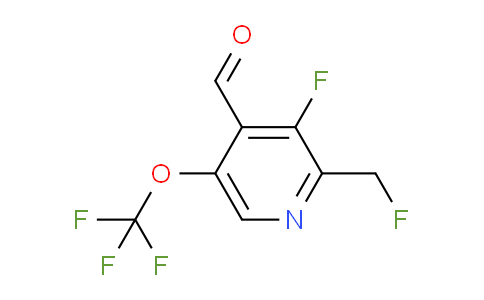 AM38925 | 1804743-26-7 | 3-Fluoro-2-(fluoromethyl)-5-(trifluoromethoxy)pyridine-4-carboxaldehyde