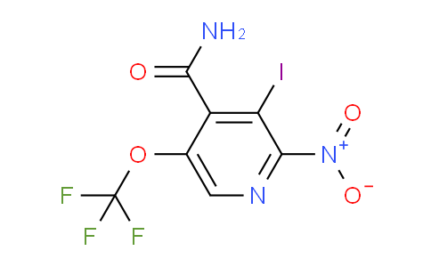 3-Iodo-2-nitro-5-(trifluoromethoxy)pyridine-4-carboxamide